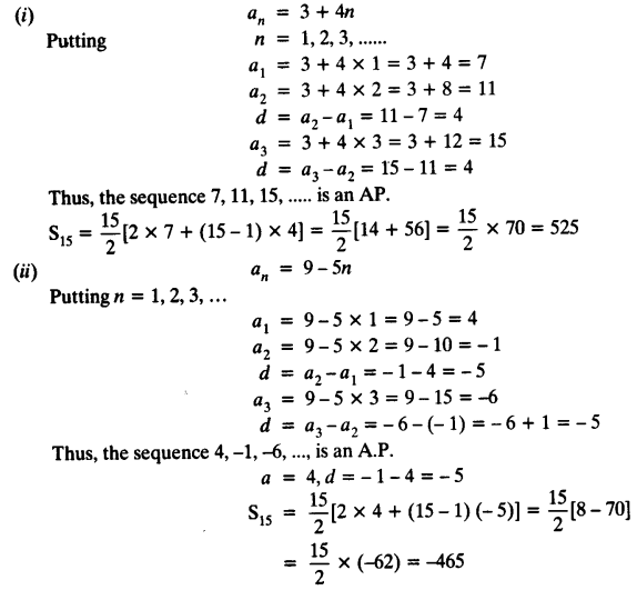 Arithmetic Progressions Maths Class 10 Ncert Solutions Getstudysolution Com